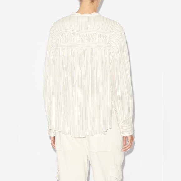 NWT Isabel Marant Etoile PLALIA TOP - Size 36 - 100% Cotton - Picture 7 of 16